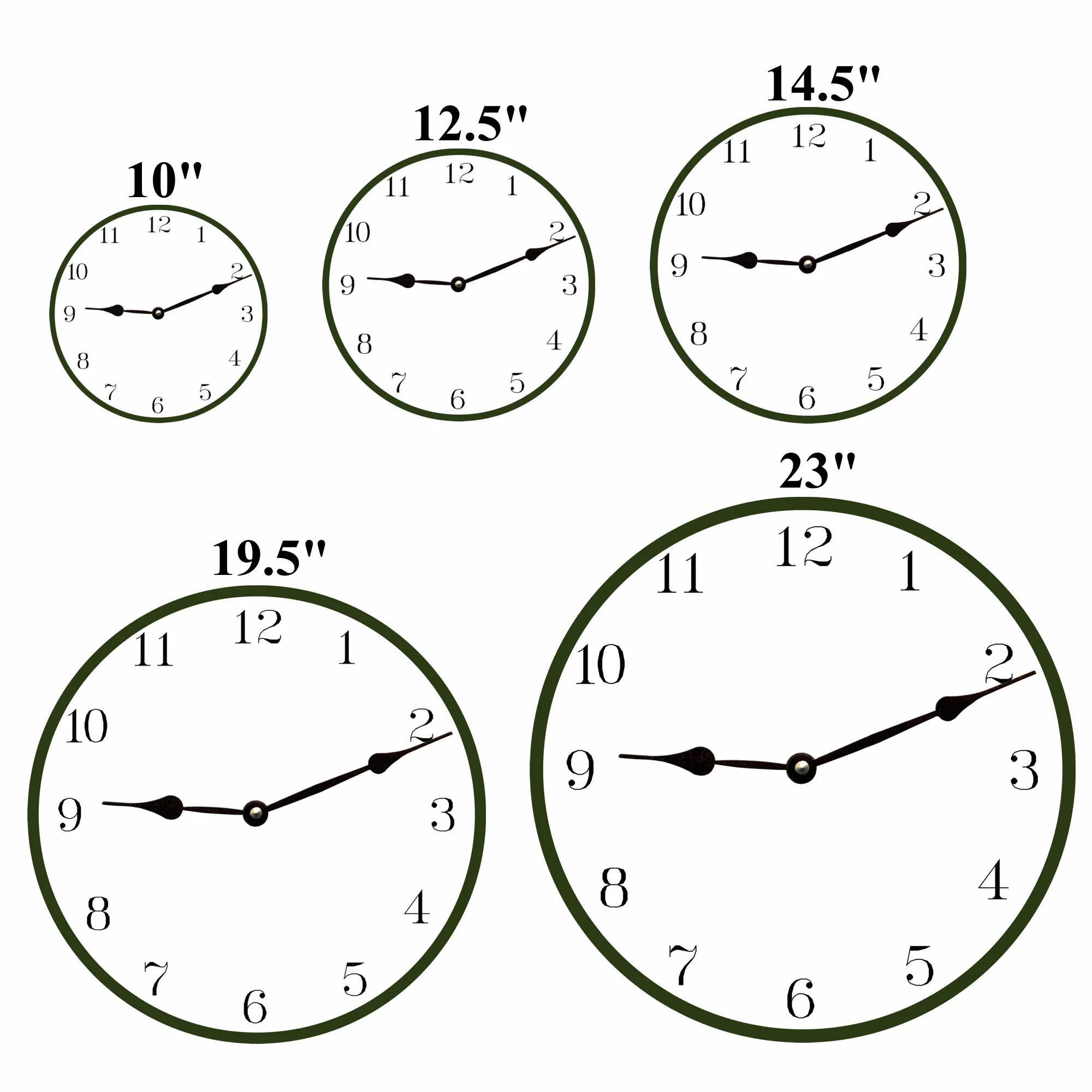 Blue French Toile Clock