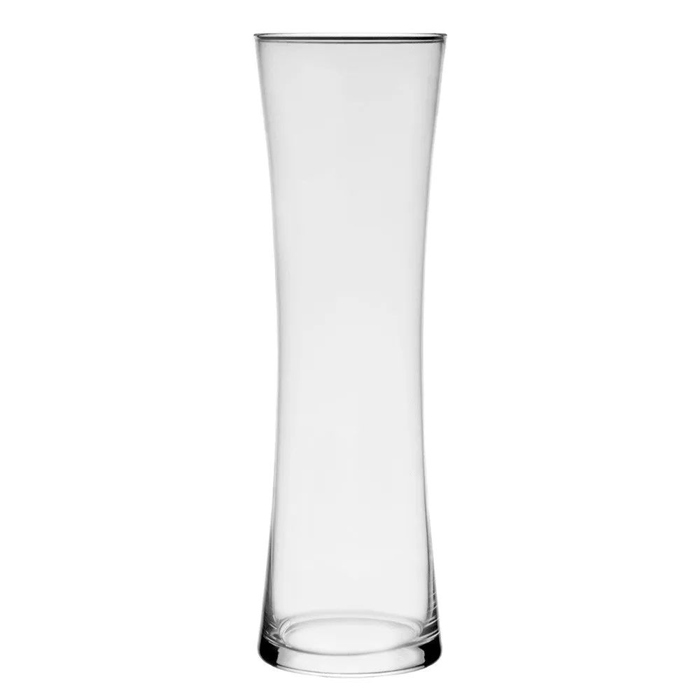 Glass Vase Tall Tapered 38x11.5cm