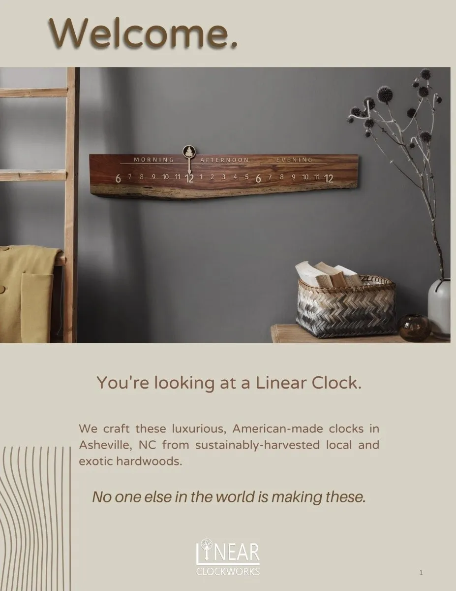 Linear Clockworks Designer Catalog